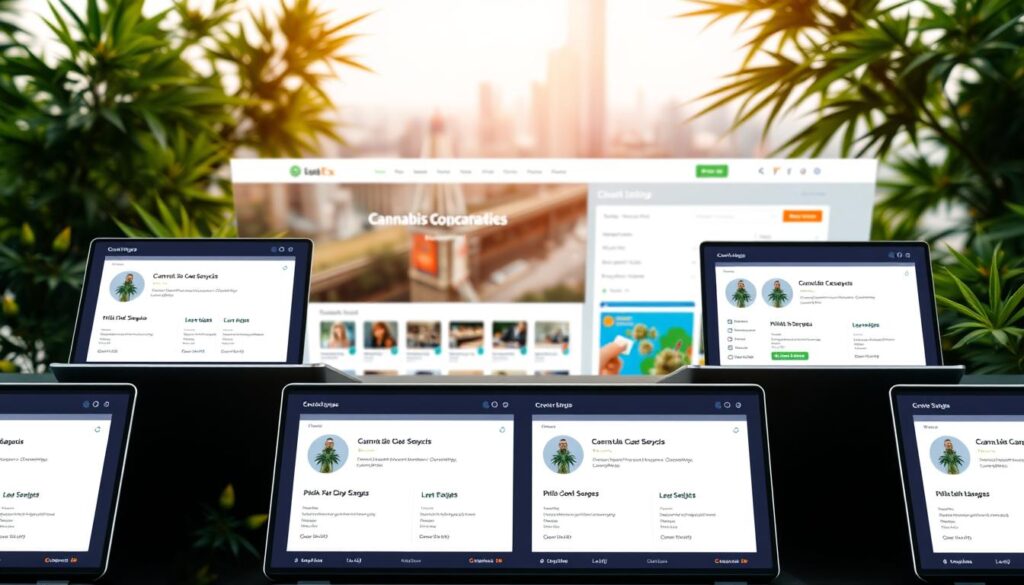 digital business listings for cannabis companies