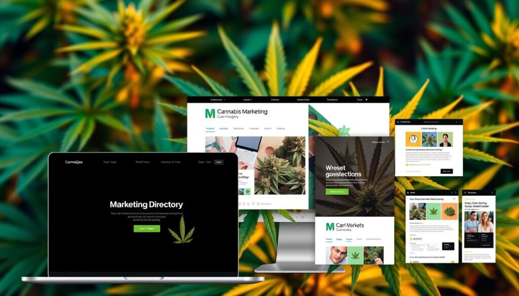cannabis directory layouts